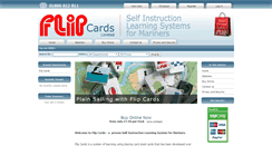Desktop Screenshot of flipcards.co.uk